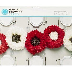 Martha Stewart Crafts Tissue Paper Flower Pom-Pom Kit NEW IN PACKAGE